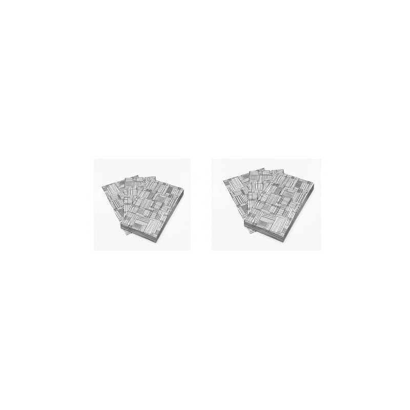 Hairaco Mosaic Hair Foils, 5.5x12 sheets